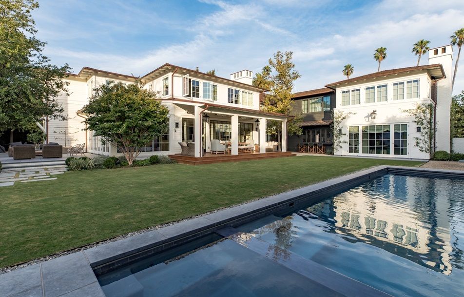 Backyard surround sound entertainment for pool area