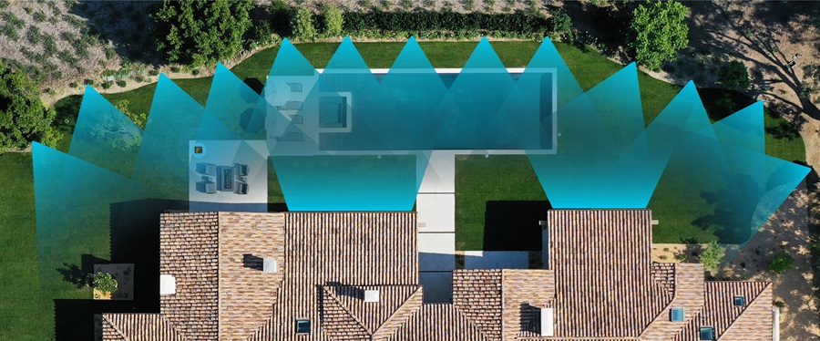 Get Wired Tec's outdoor audio systems provide even coverage for ultimate sound quality