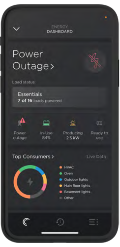 Savant Power UI Power Outage
